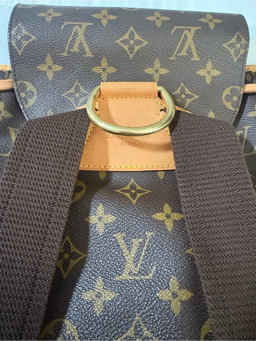 Louis Vuitton  LV Monogram Montsouris backpack